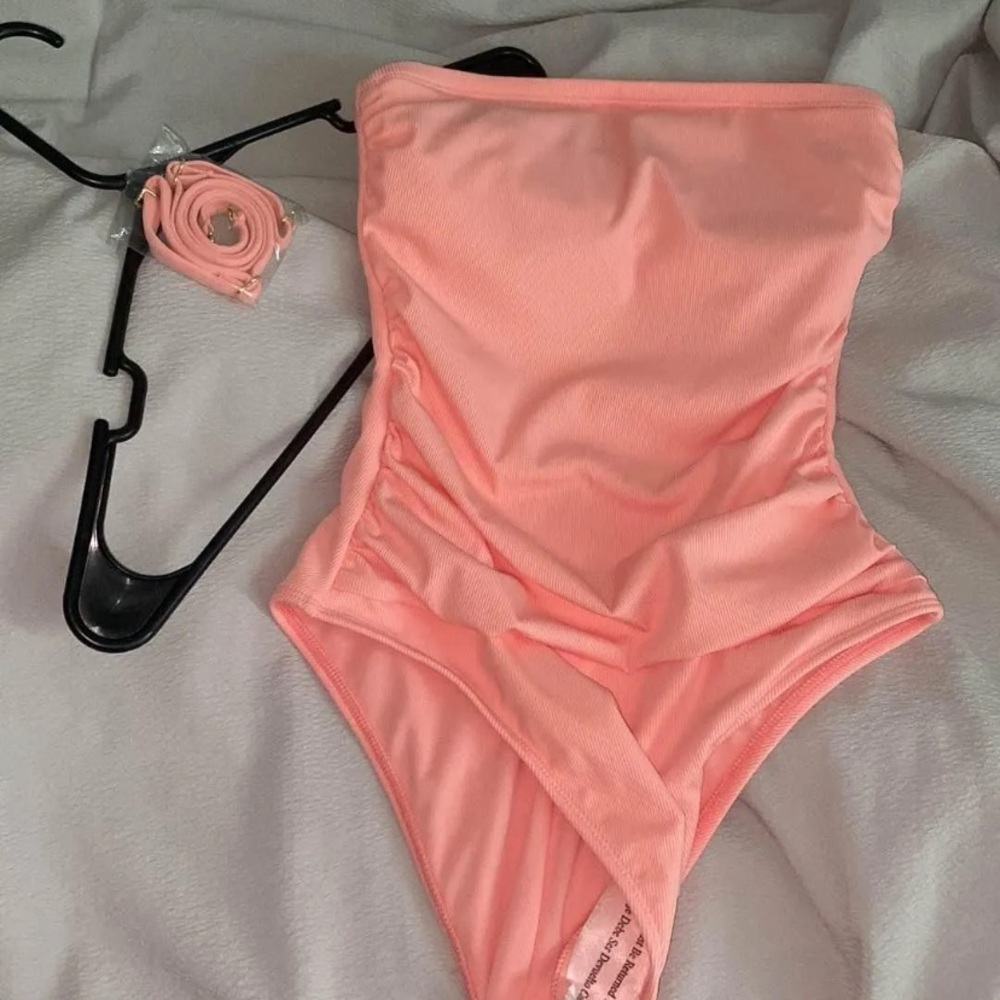Target Pink Women's One Piece Swimsuit